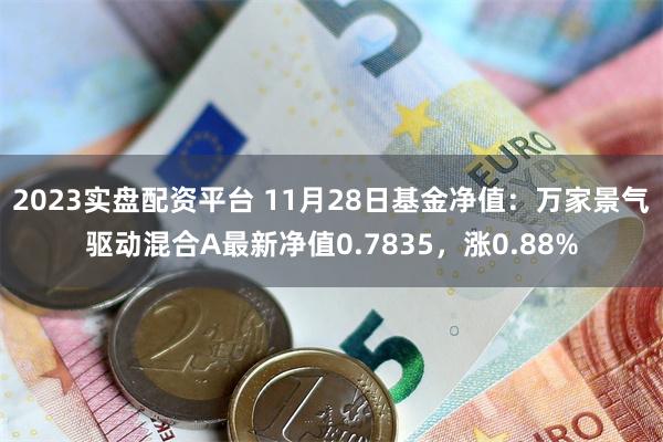 2023实盘配资平台 11月28日基金净值：万家景气驱动混合A最新净值0.7835，涨0.88%