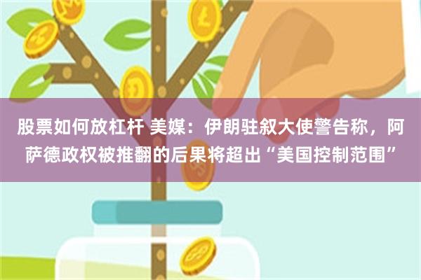 股票如何放杠杆 美媒：伊朗驻叙大使警告称，阿萨德政权被推翻的后果将超出“美国控制范围”